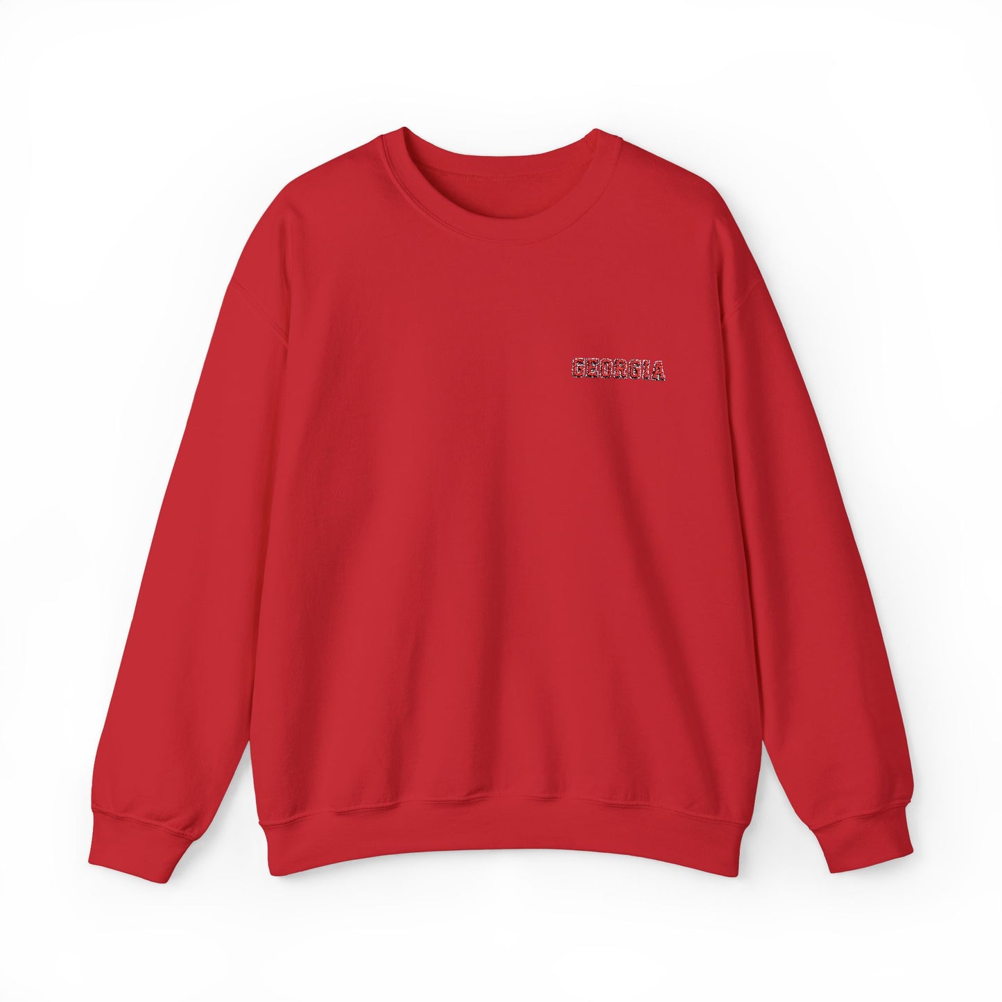 Georgia Embroidered Crewneck Sweatshirt