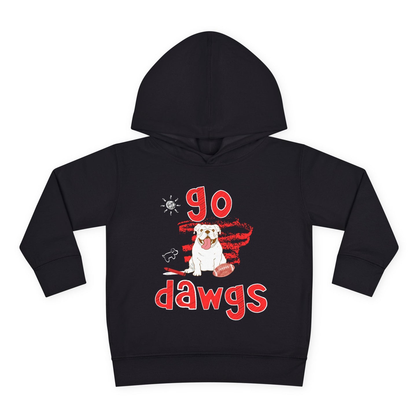Go Dawgs Toddler Pullover Fleece Hoodie