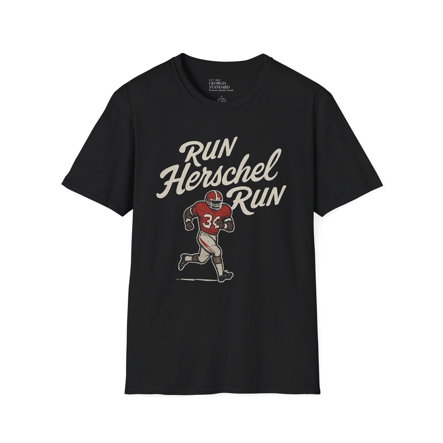 Run Herschel Run - Vintage Softstyle Tee