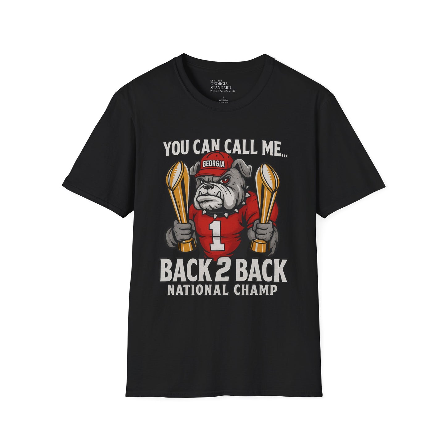 Back to Back National Champions Tee