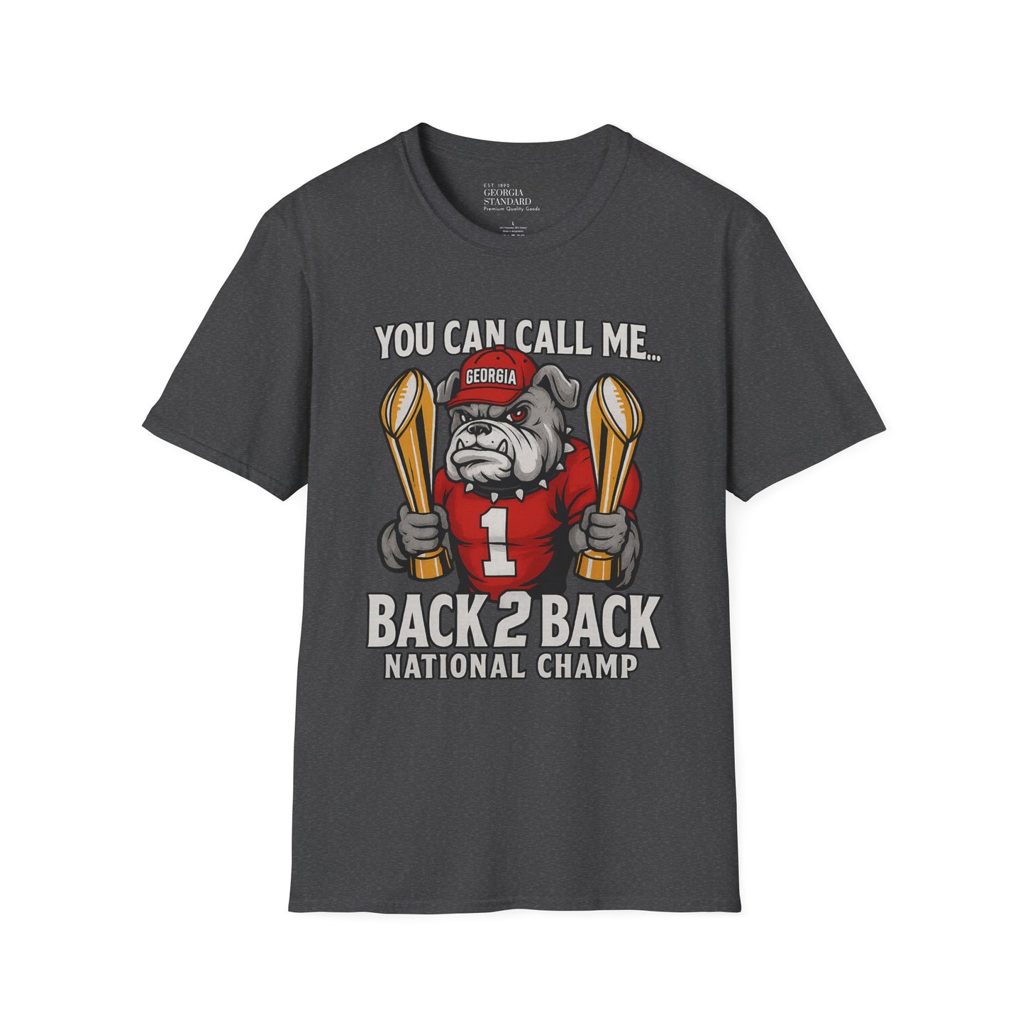Back to Back National Champions Tee