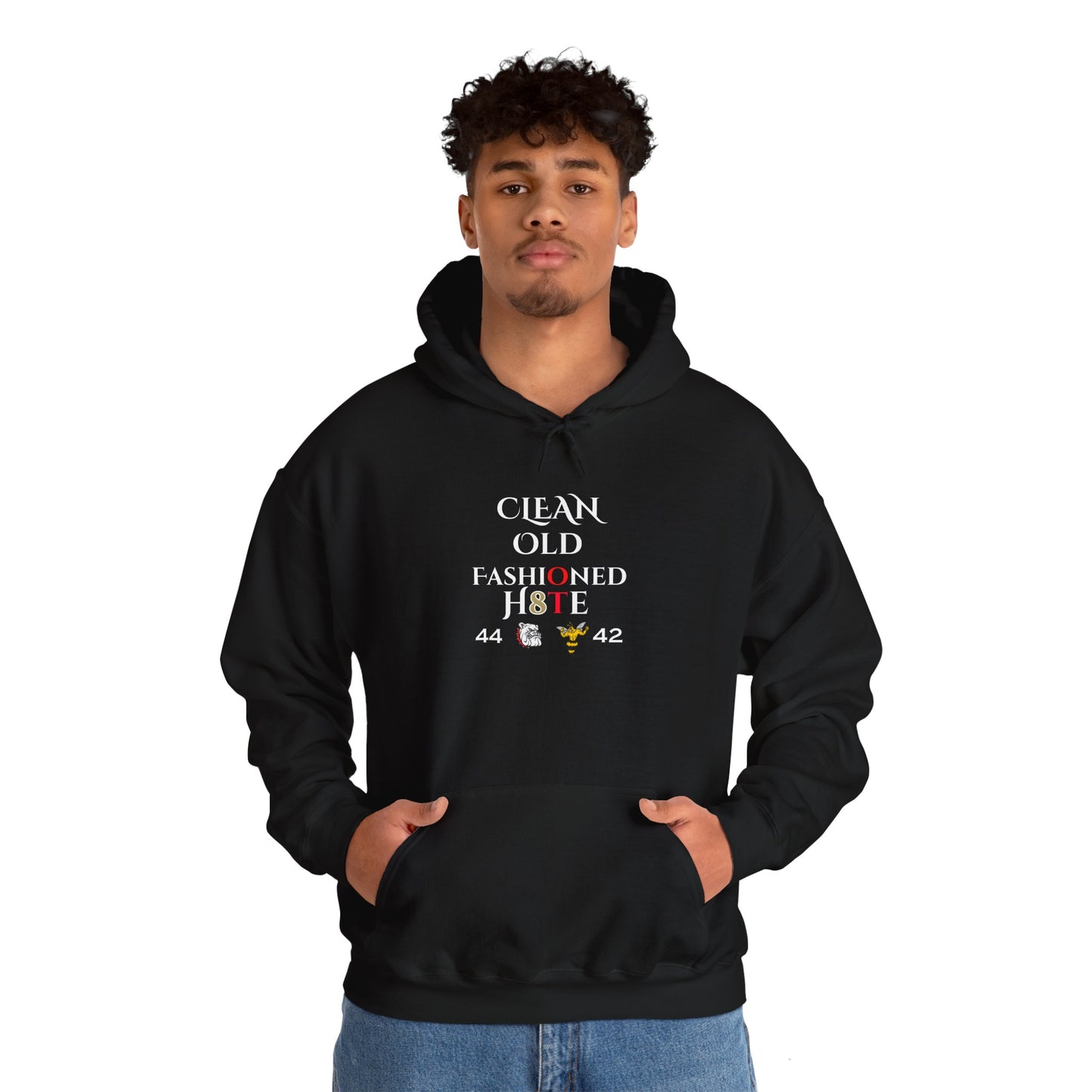 Clean Old Fashioned Hate Hooded Sweatshirt