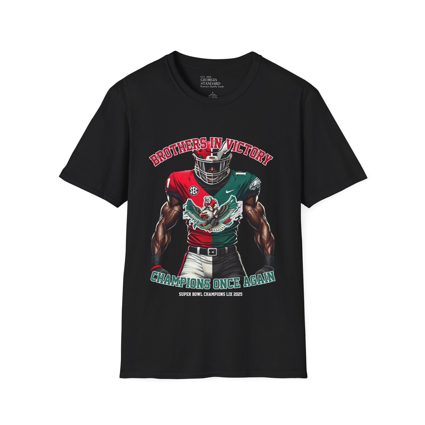 Champions Once Again Unisex Softstyle T-Shirt - Brothers in Victory Design