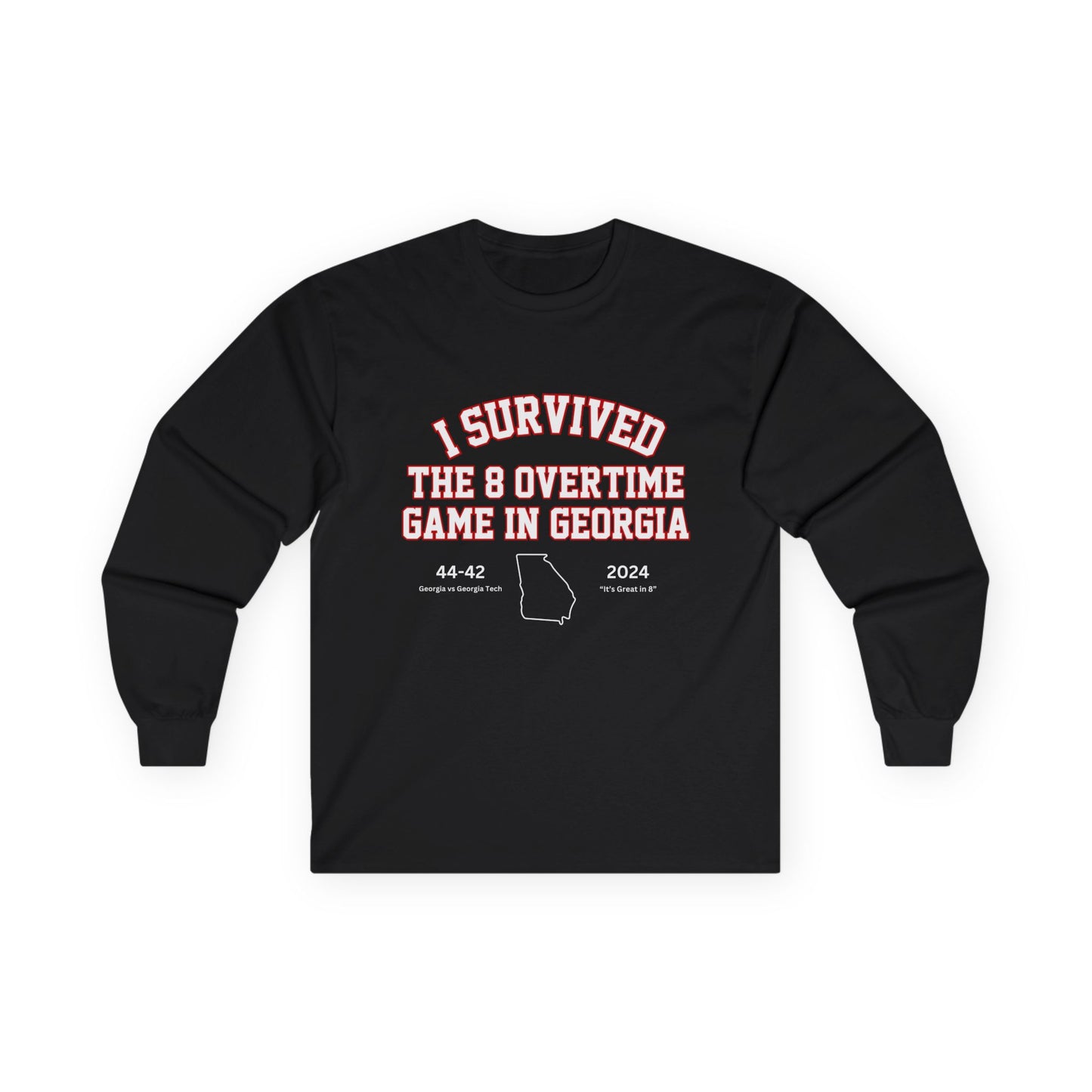 I Survived 8 OT Long Sleeve Tee