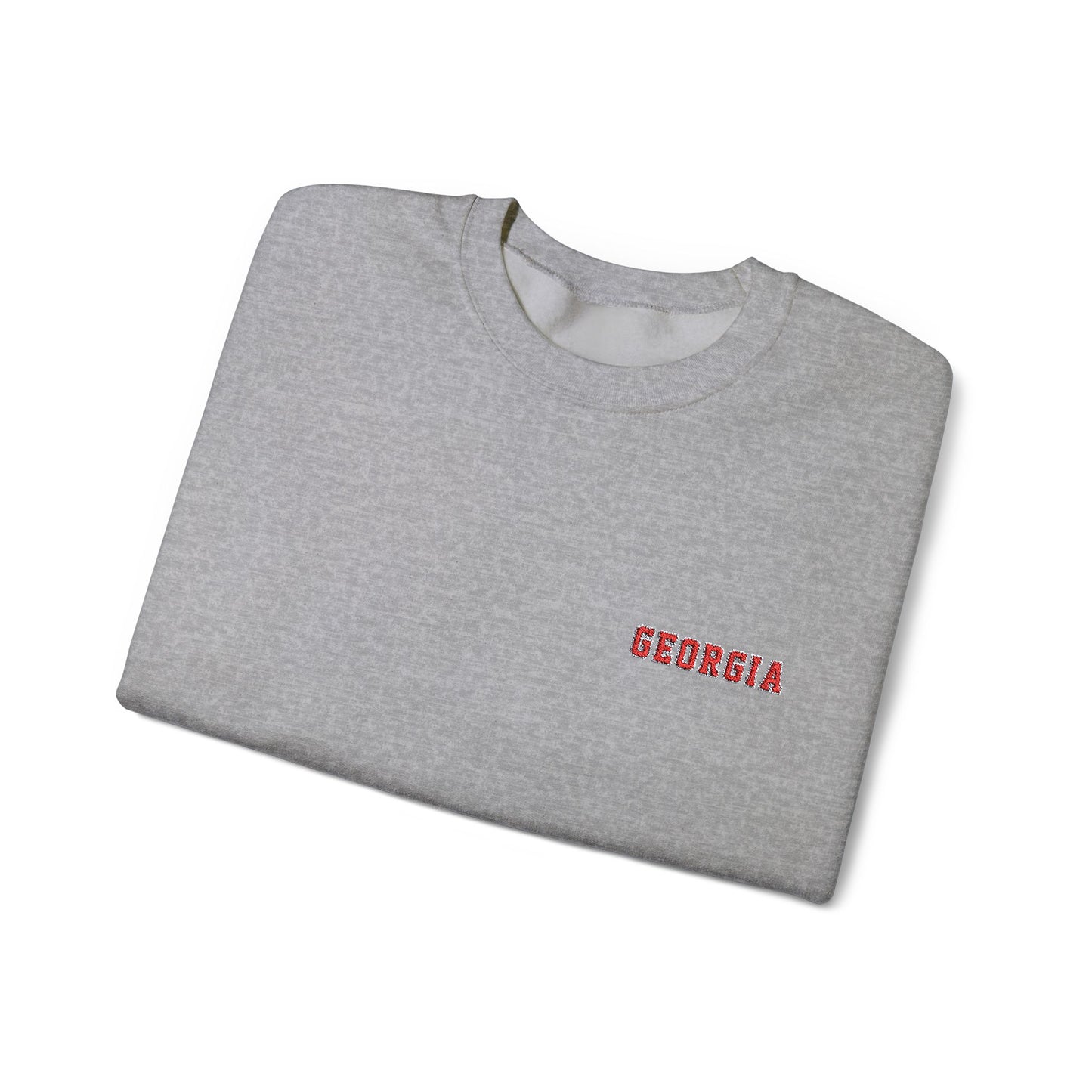 Georgia Embroidered Crewneck Sweatshirt