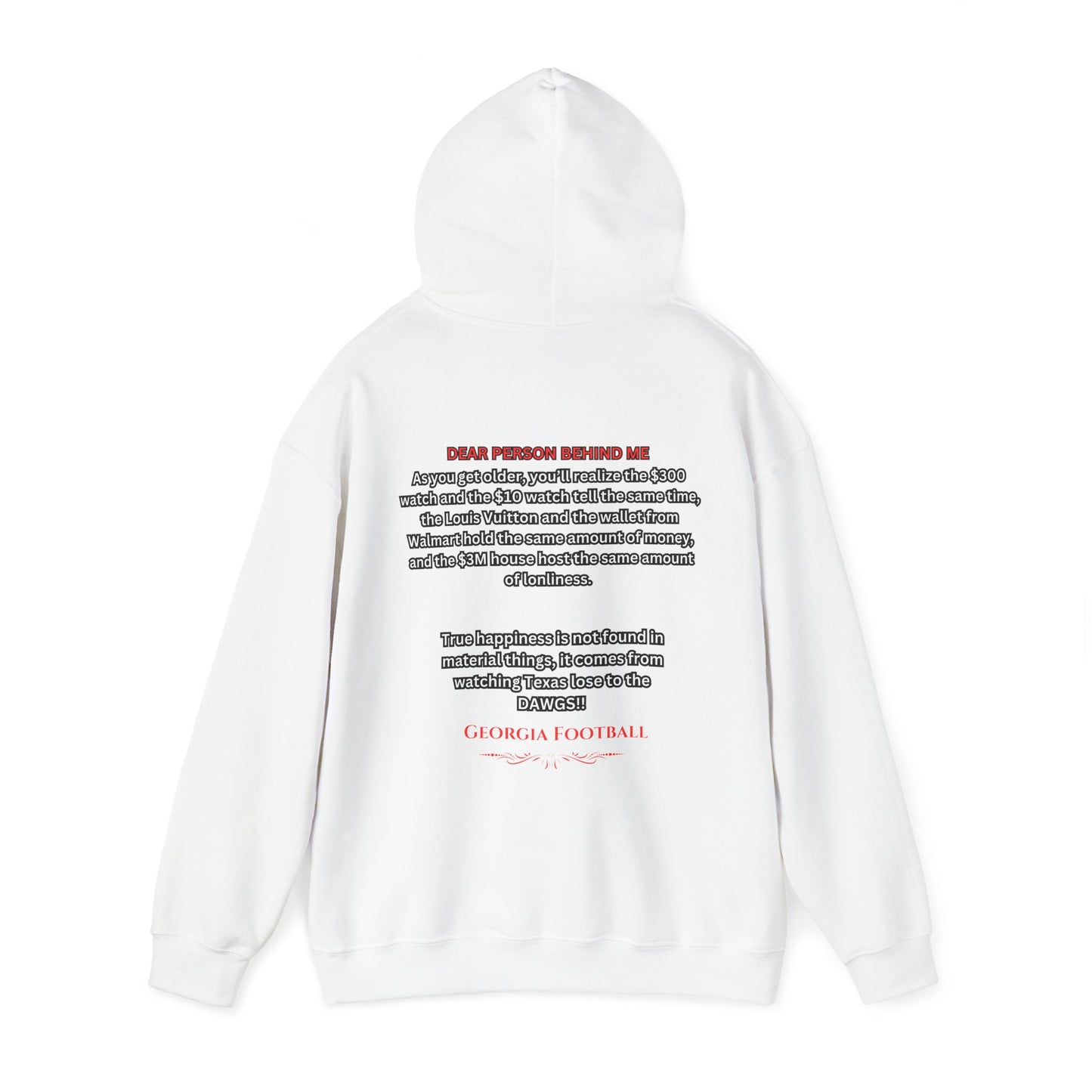 Dear Person Behind Me Hoodie