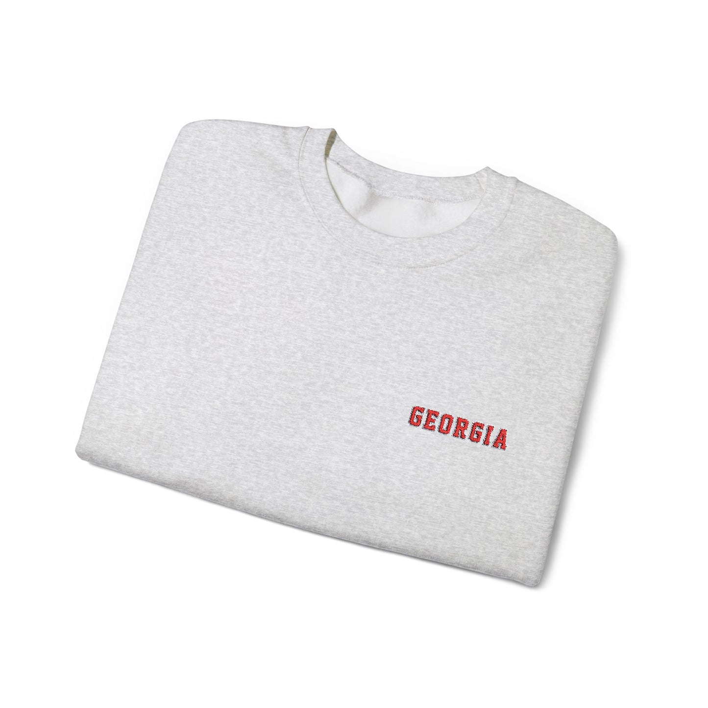 Georgia Embroidered Crewneck Sweatshirt