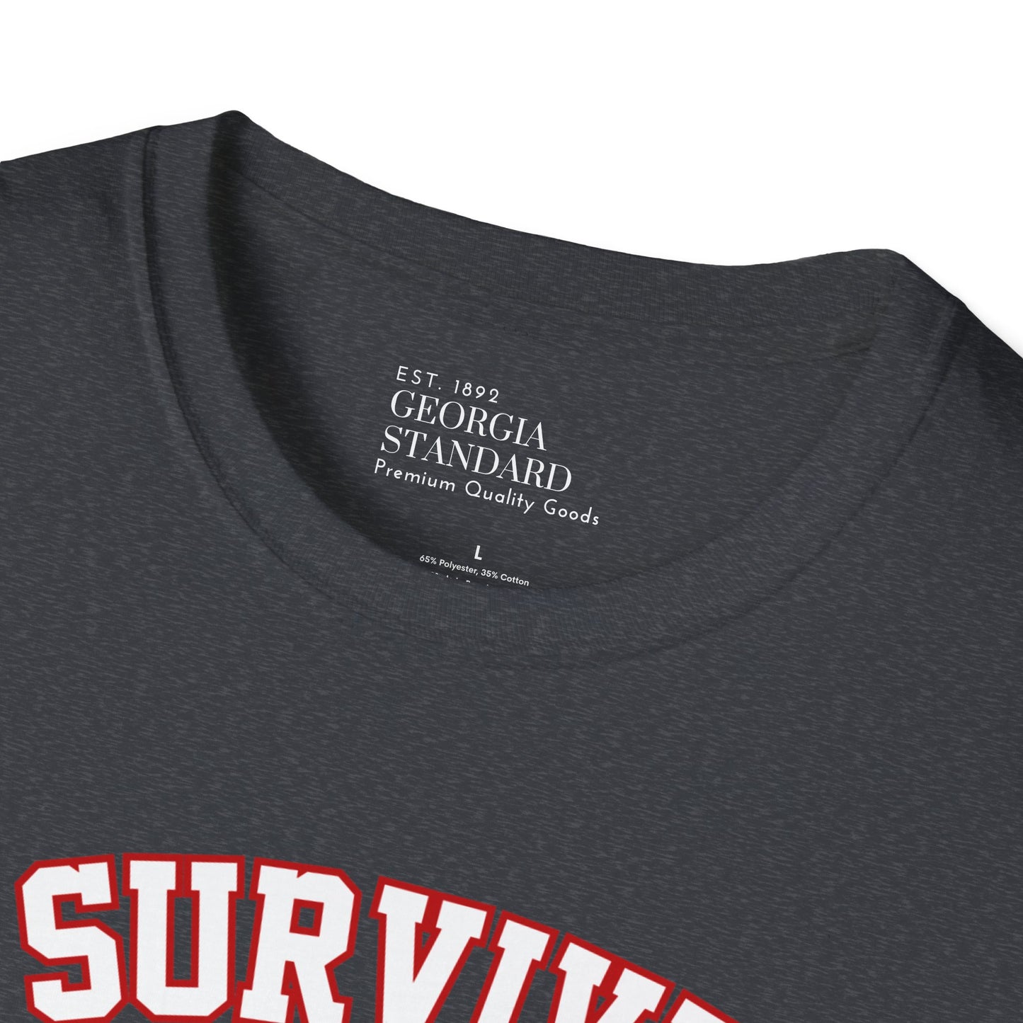 I Survived the 8 Overtime Game in Georgia Unisex Softstyle T-Shirt
