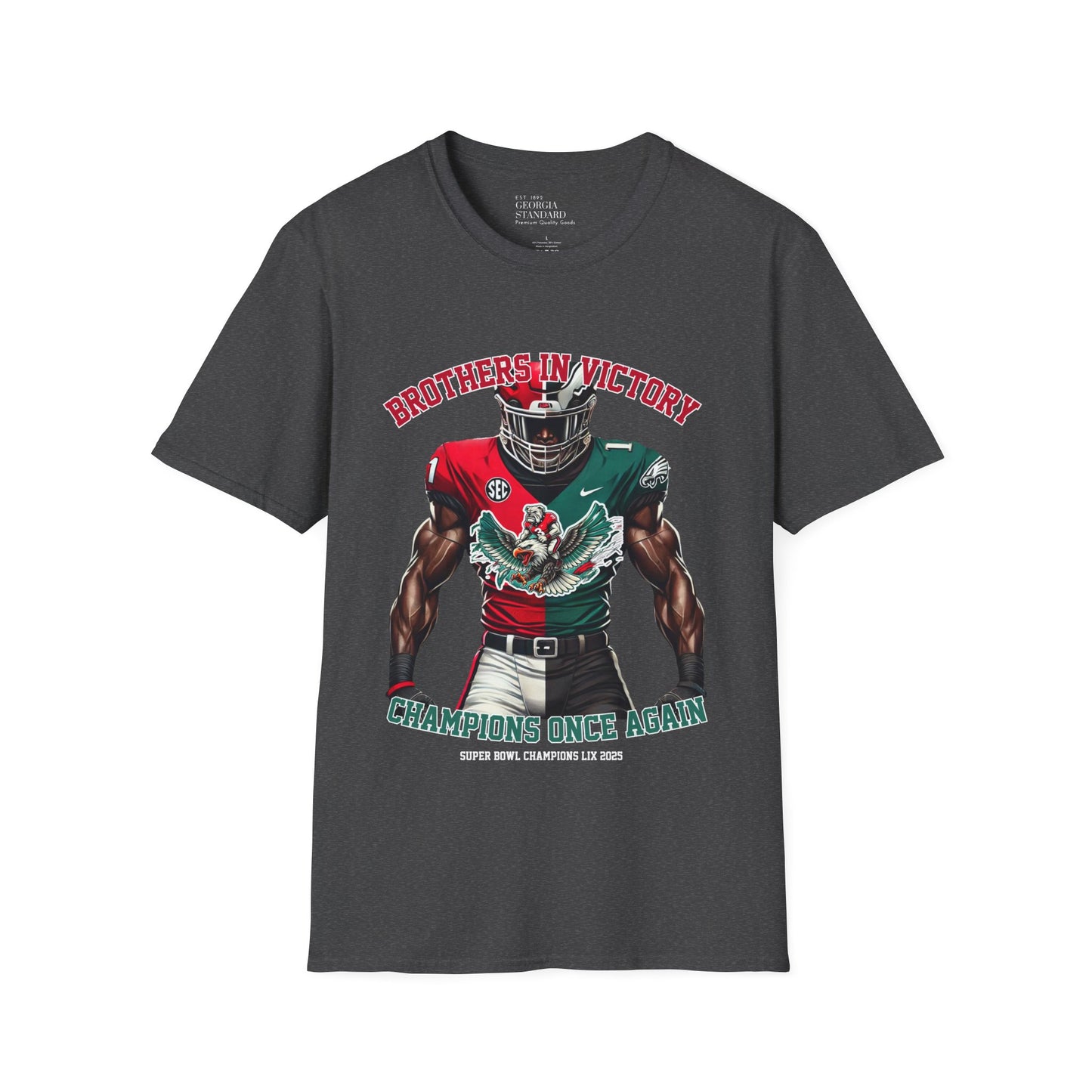 Champions Once Again Unisex Softstyle T-Shirt - Brothers in Victory Design