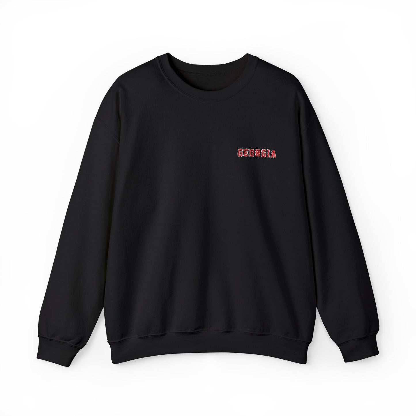 Georgia Embroidered Crewneck Sweatshirt