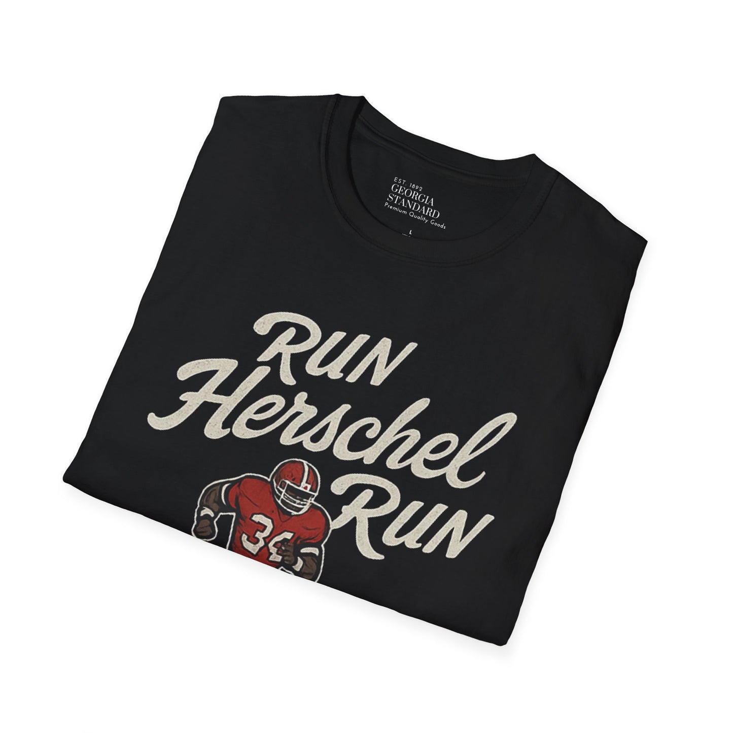 Run Herschel Run - Vintage Softstyle Tee