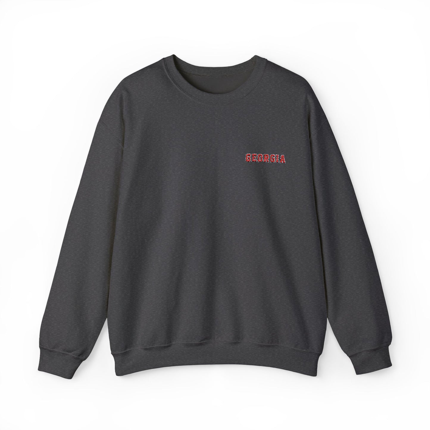 Georgia Embroidered Crewneck Sweatshirt