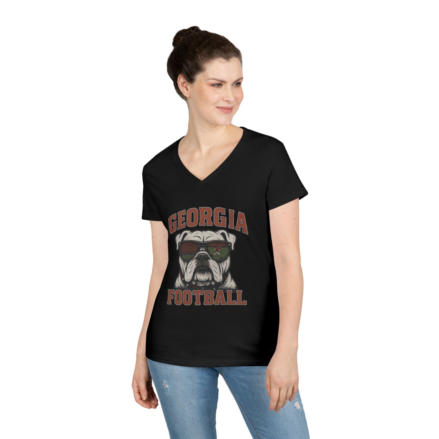 Sunglasses Tee Ladies' V-Neck T-Shirt