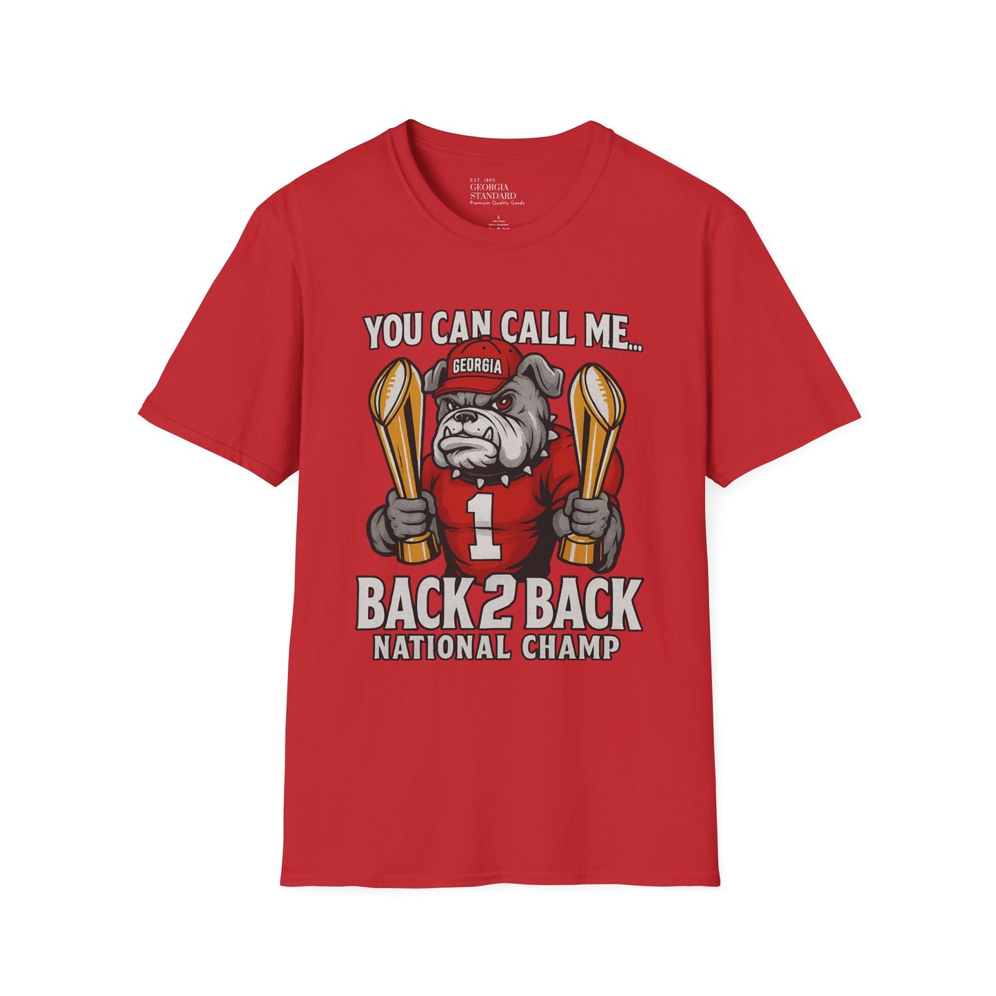 Back to Back National Champions Tee