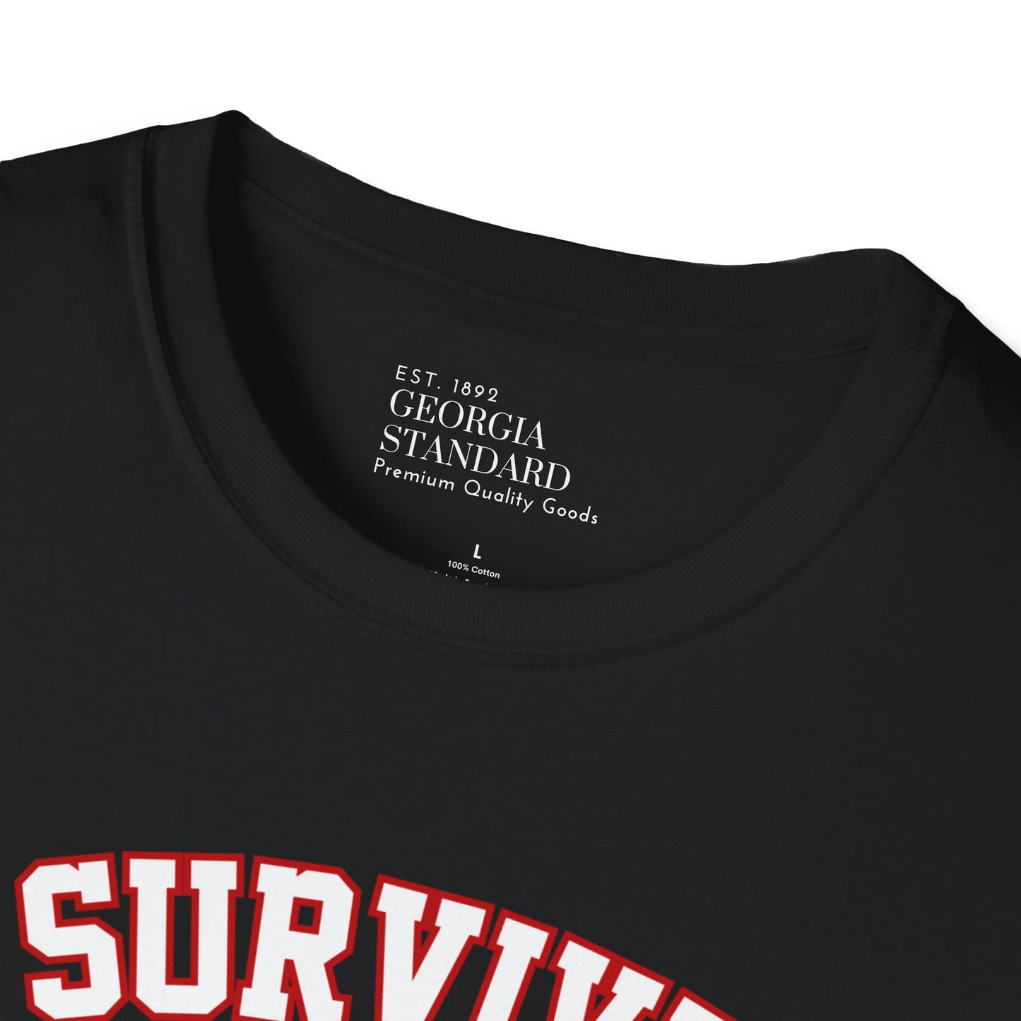 I Survived the 8 Overtime Game in Georgia Unisex Softstyle T-Shirt