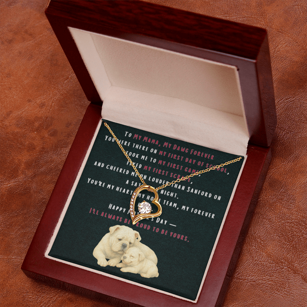 Mother's Day Necklace - Mama Dawg Sparkle