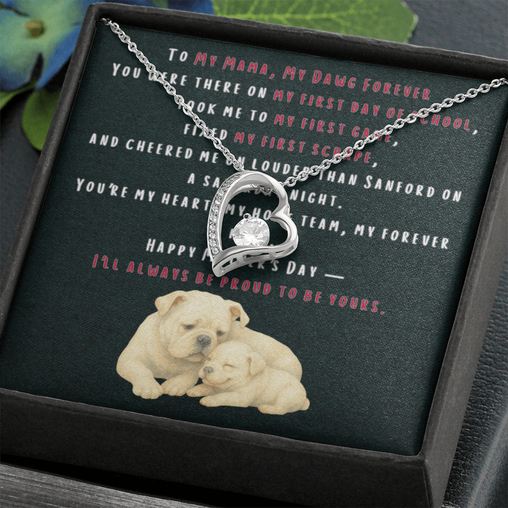 Mother's Day Necklace - Mama Dawg Sparkle