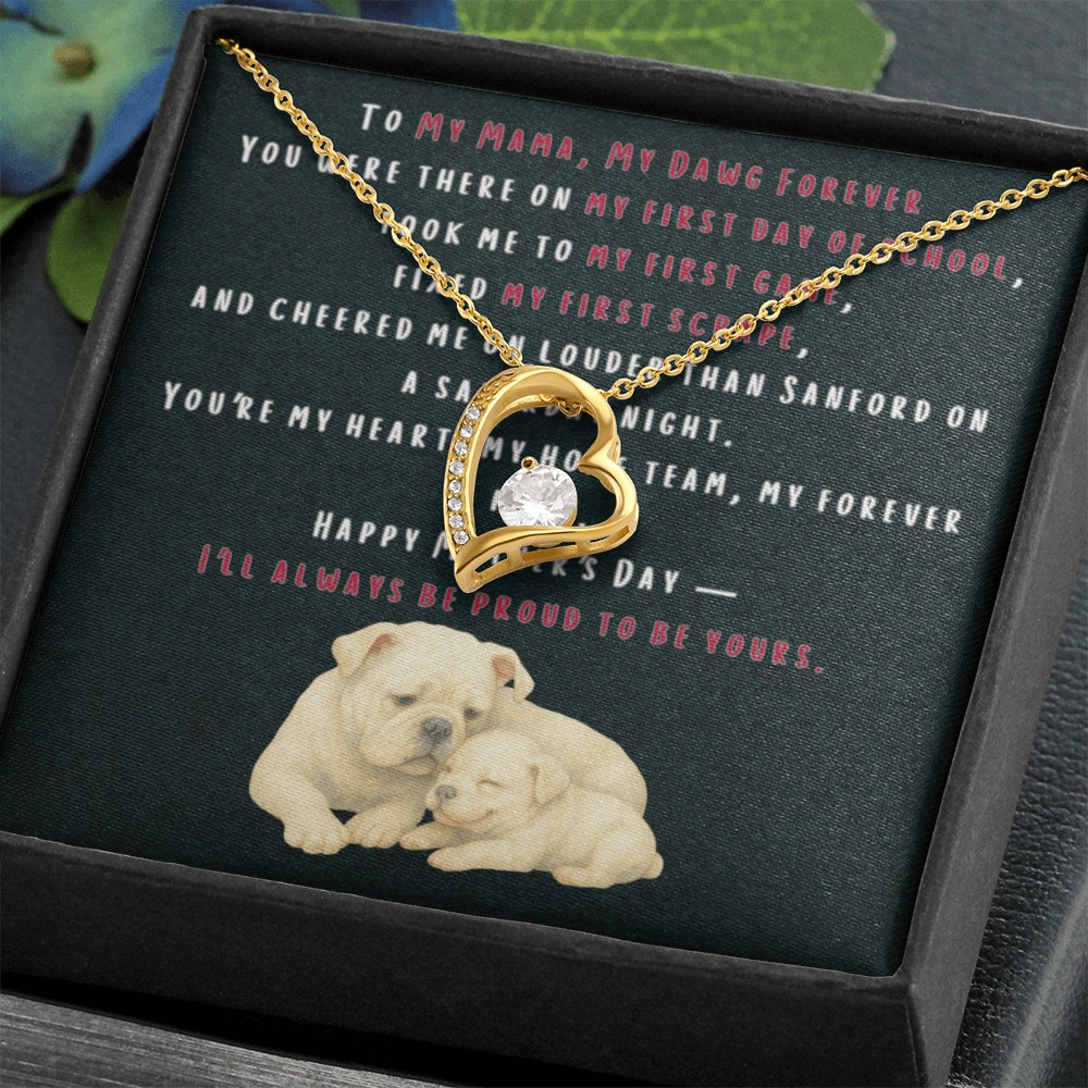 Mother's Day Necklace - Mama Dawg Sparkle