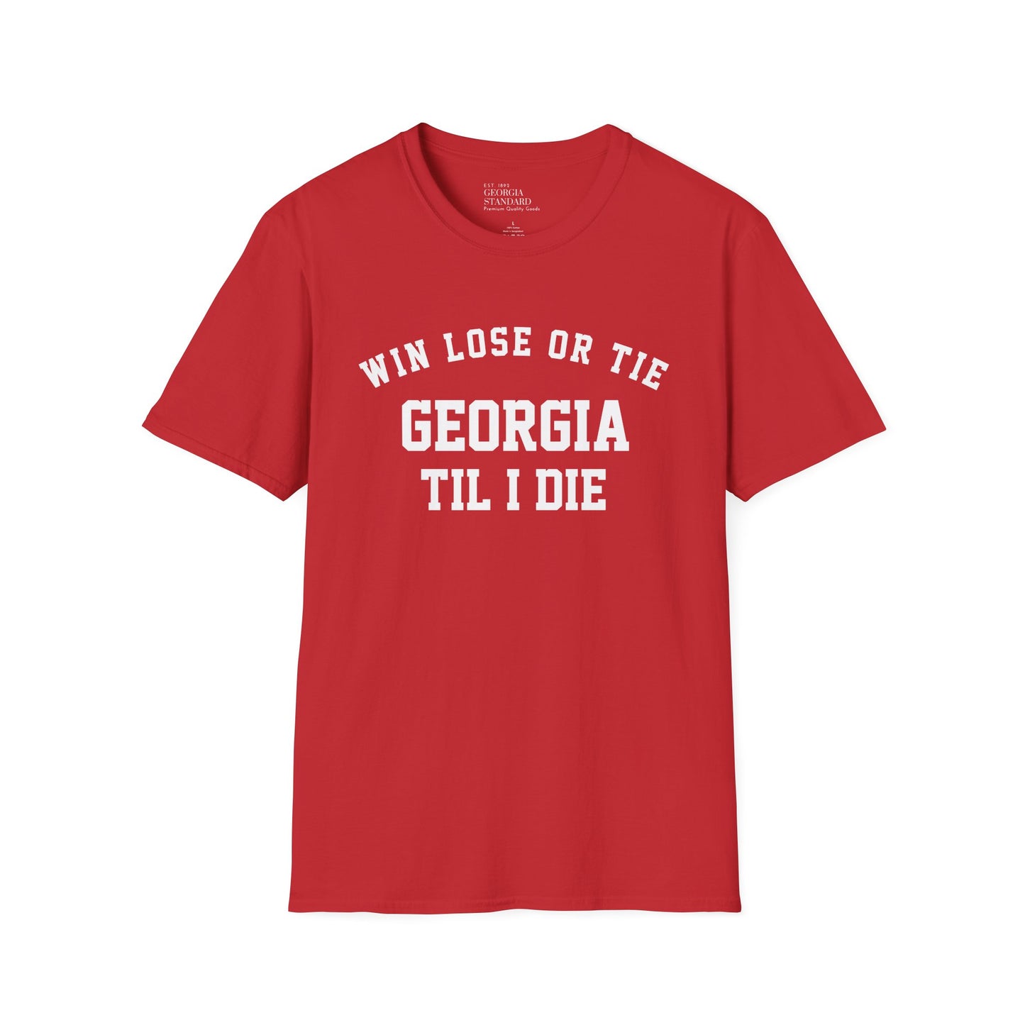 Win or Lose Georgia Tee