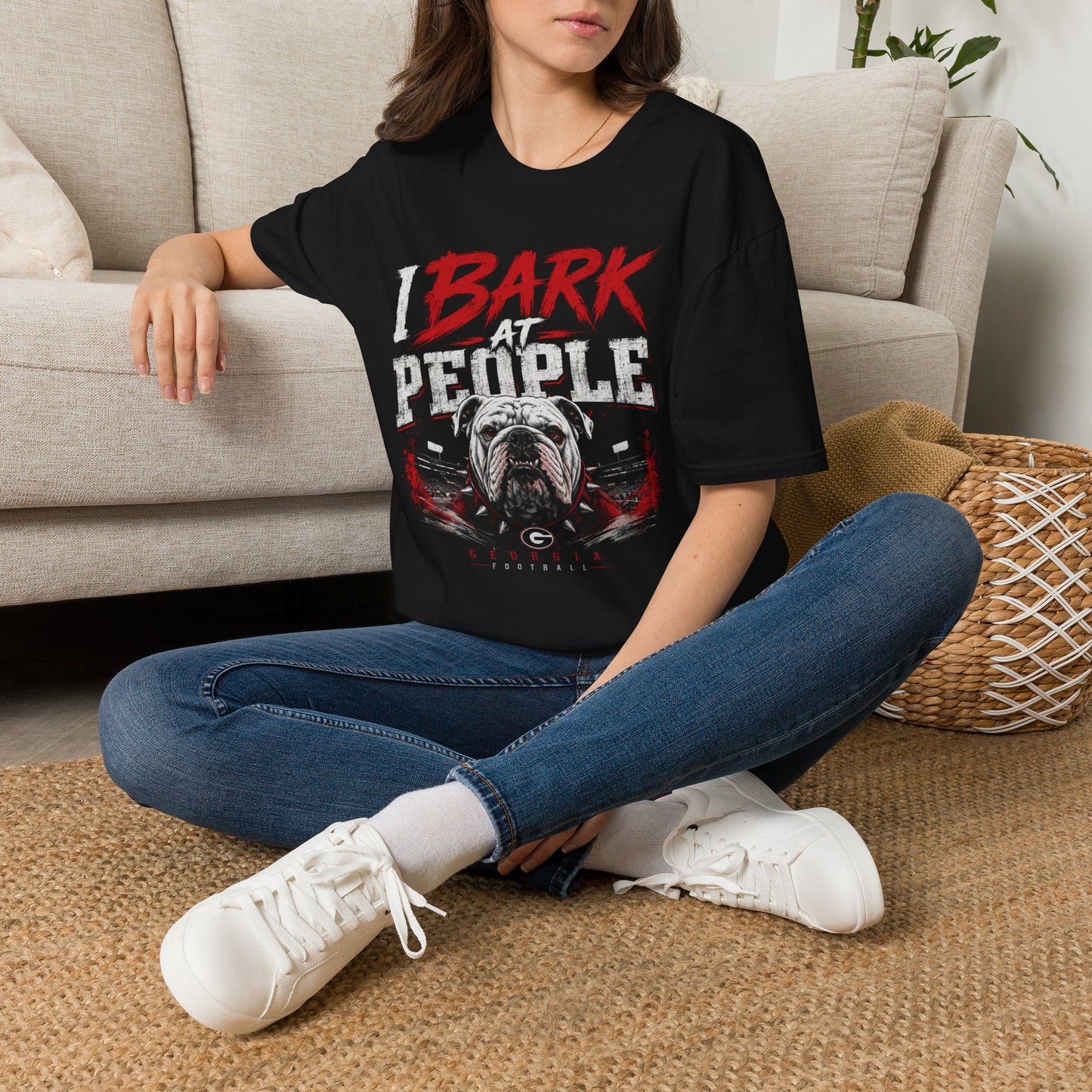 I Bark at People Tee