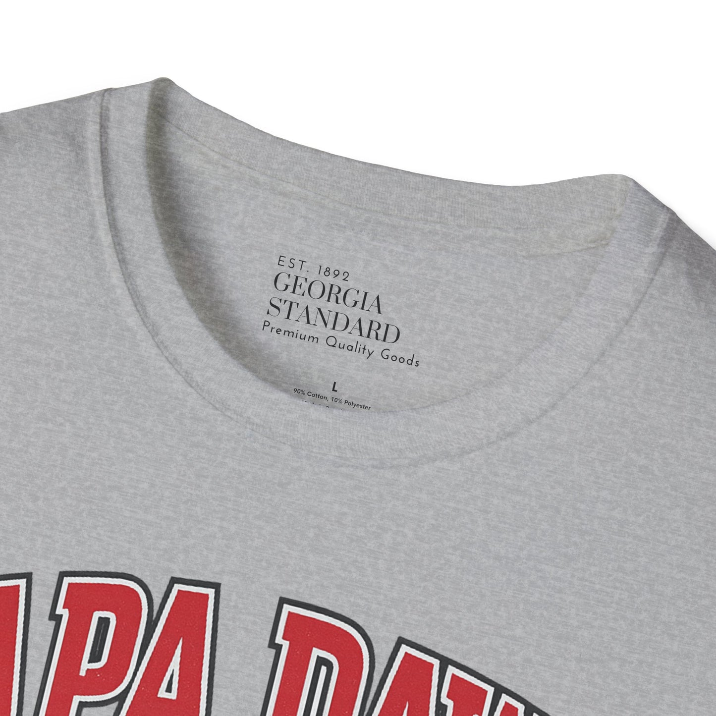Georgia Bulldogs Papa Dawg Unisex Softstyle T-Shirt