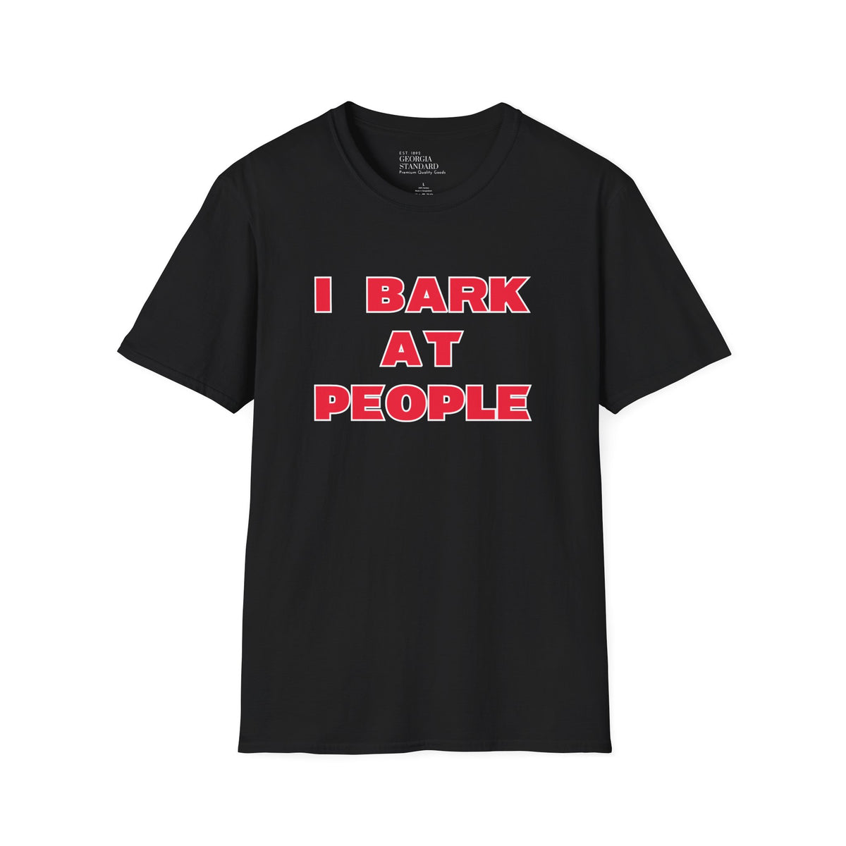 I Bark at People - Simple Design