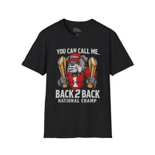 Back to Back National Champions Tee