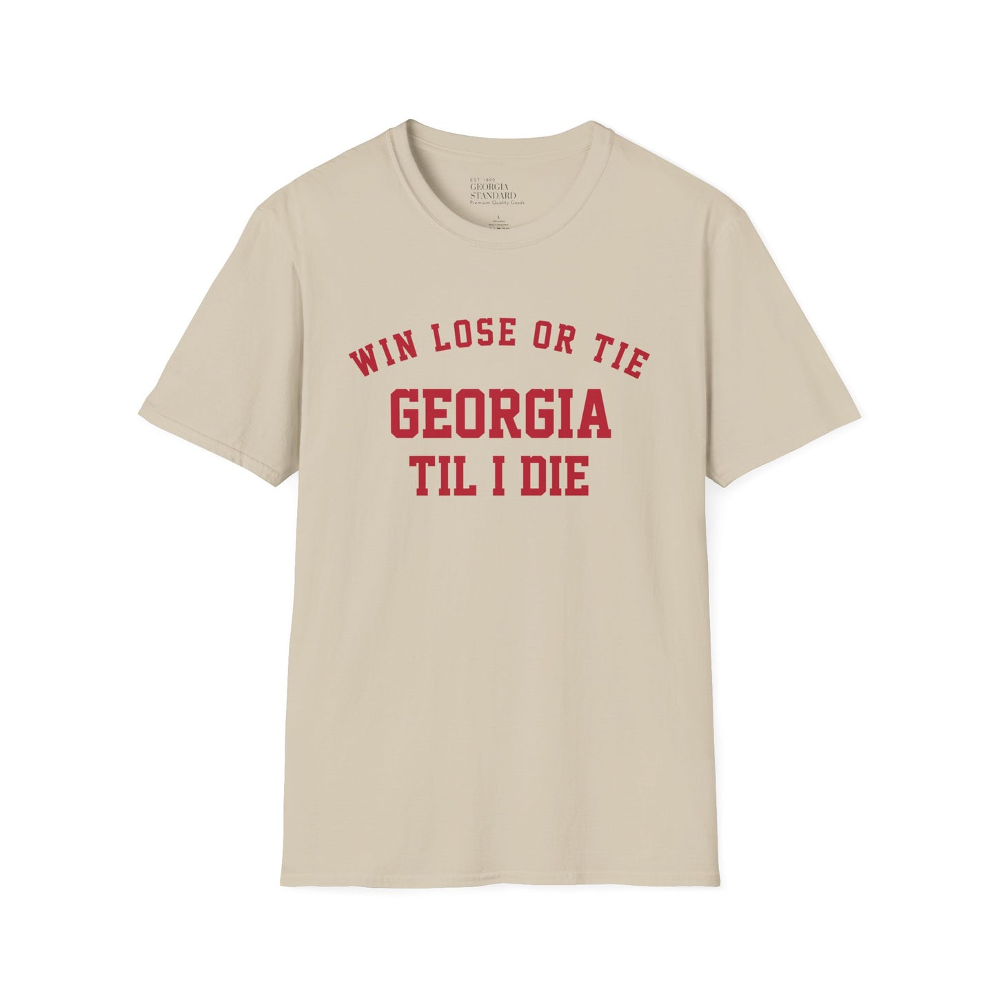 Win or Lose Georgia Tee