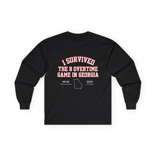 I Survived 8 OT Long Sleeve Tee