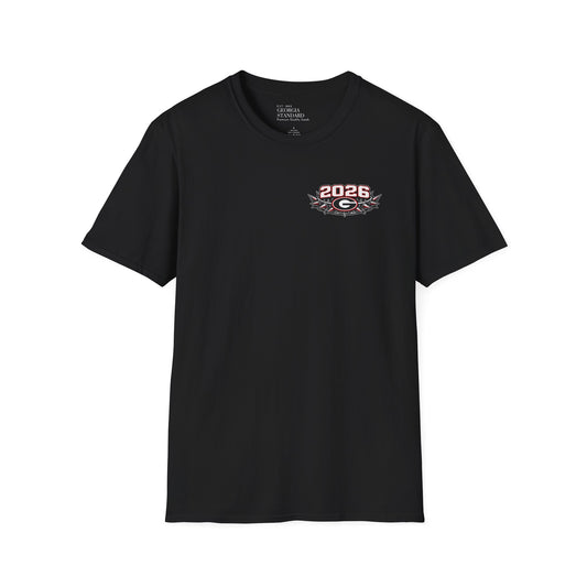 2026 UGA Football Schedule Tee