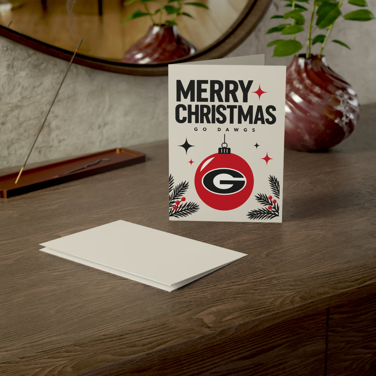 Georgia Bulldogs Christmas Card
