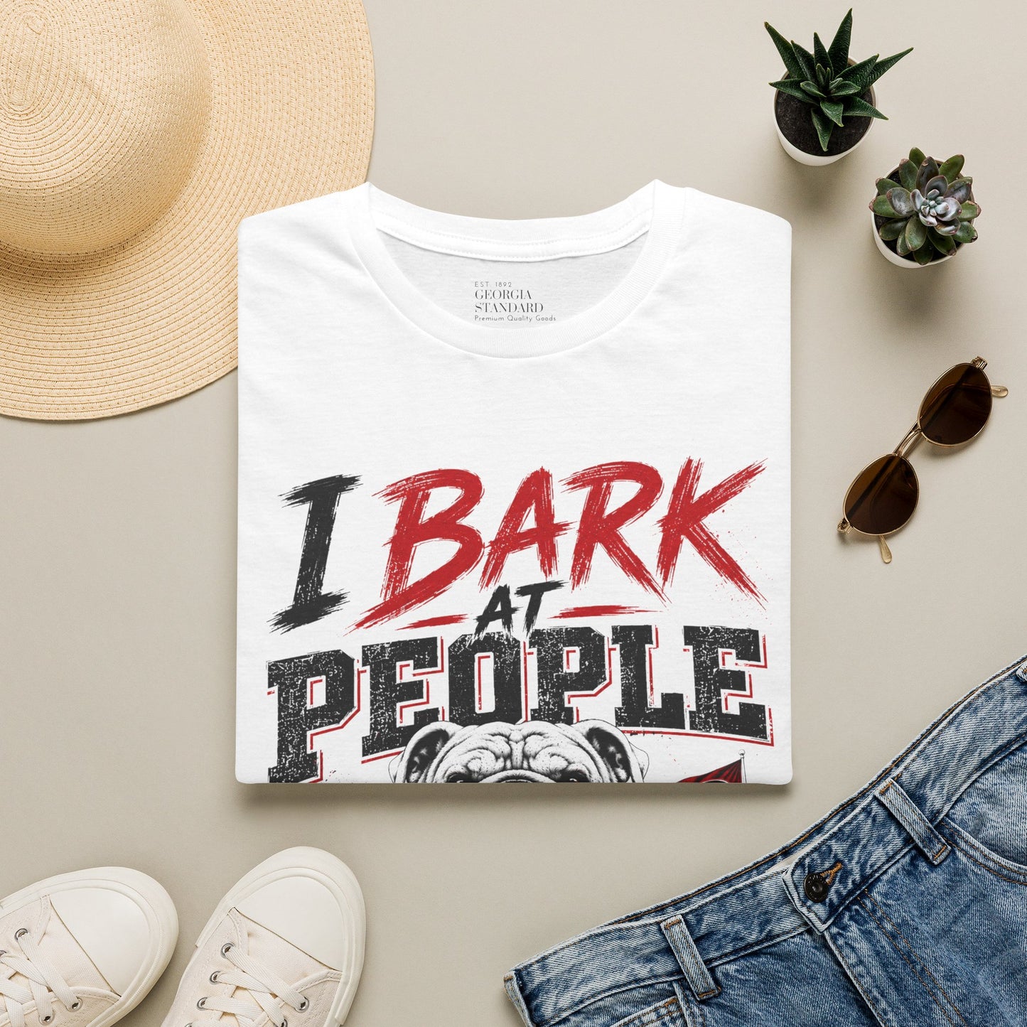 I Bark at People Tee