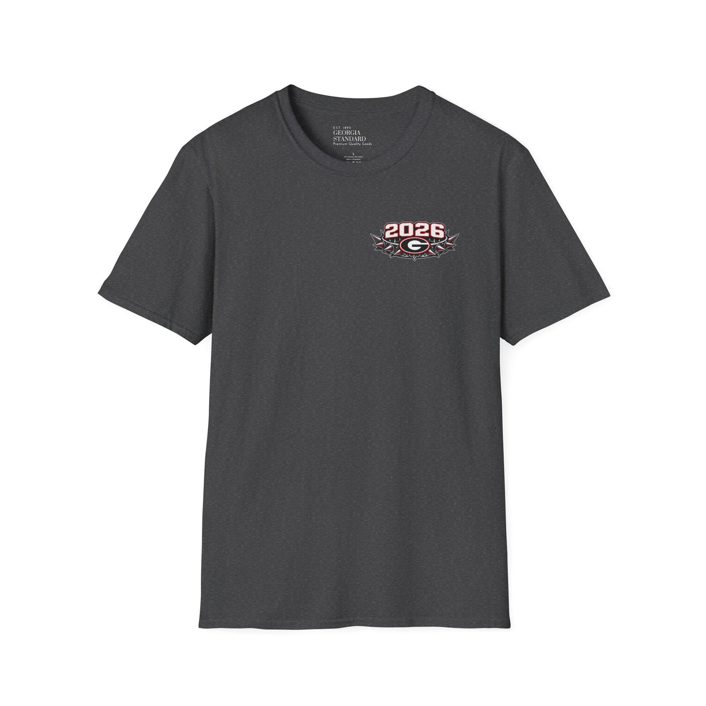 2026 UGA Football Schedule Tee