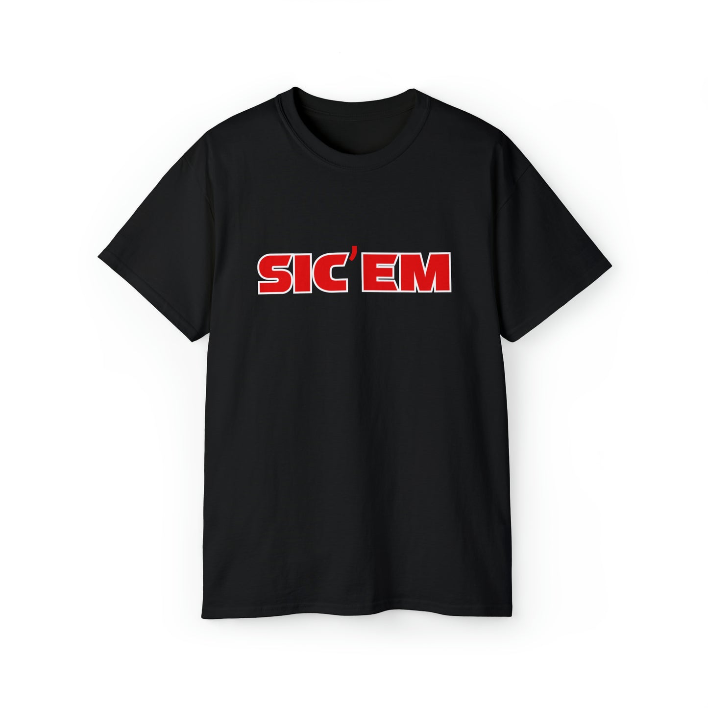 Sic 'Em Black T-Shirt