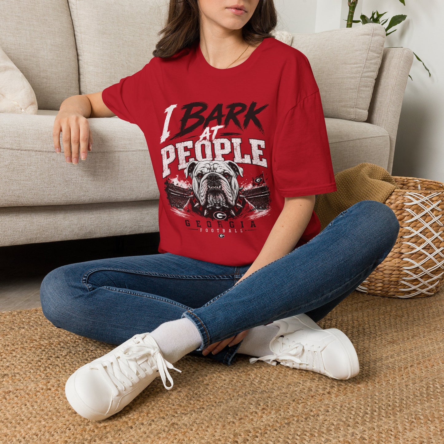 I Bark at People Tee