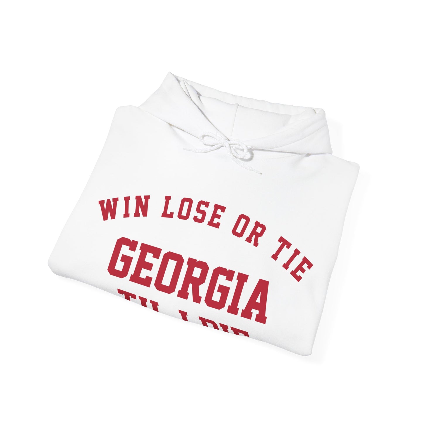 Win, Lose or Tie Hoodie
