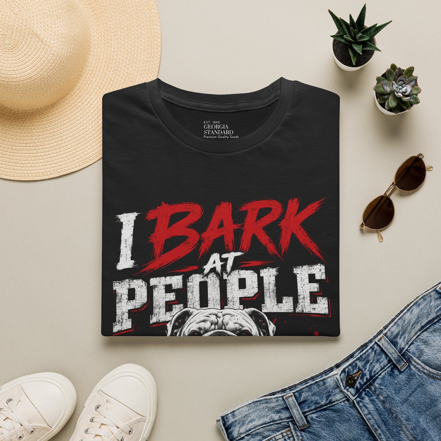 I Bark at People Tee
