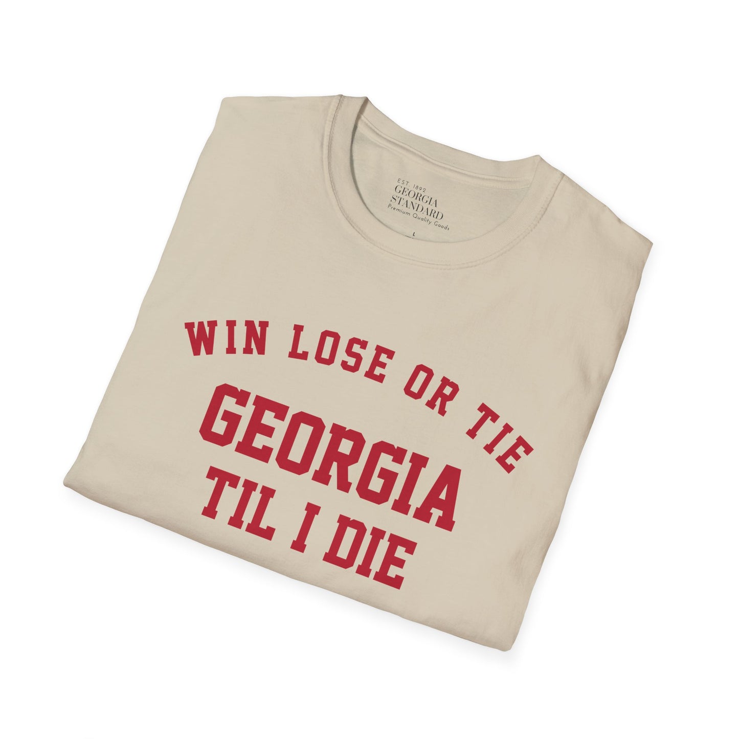 Win or Lose Georgia Tee