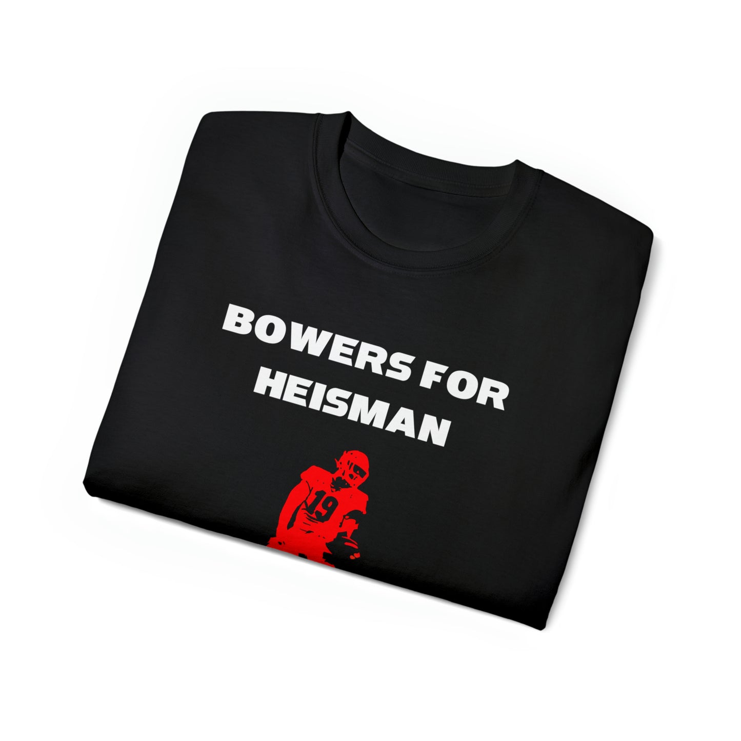 Bowers for Heisman Black T-Shirt