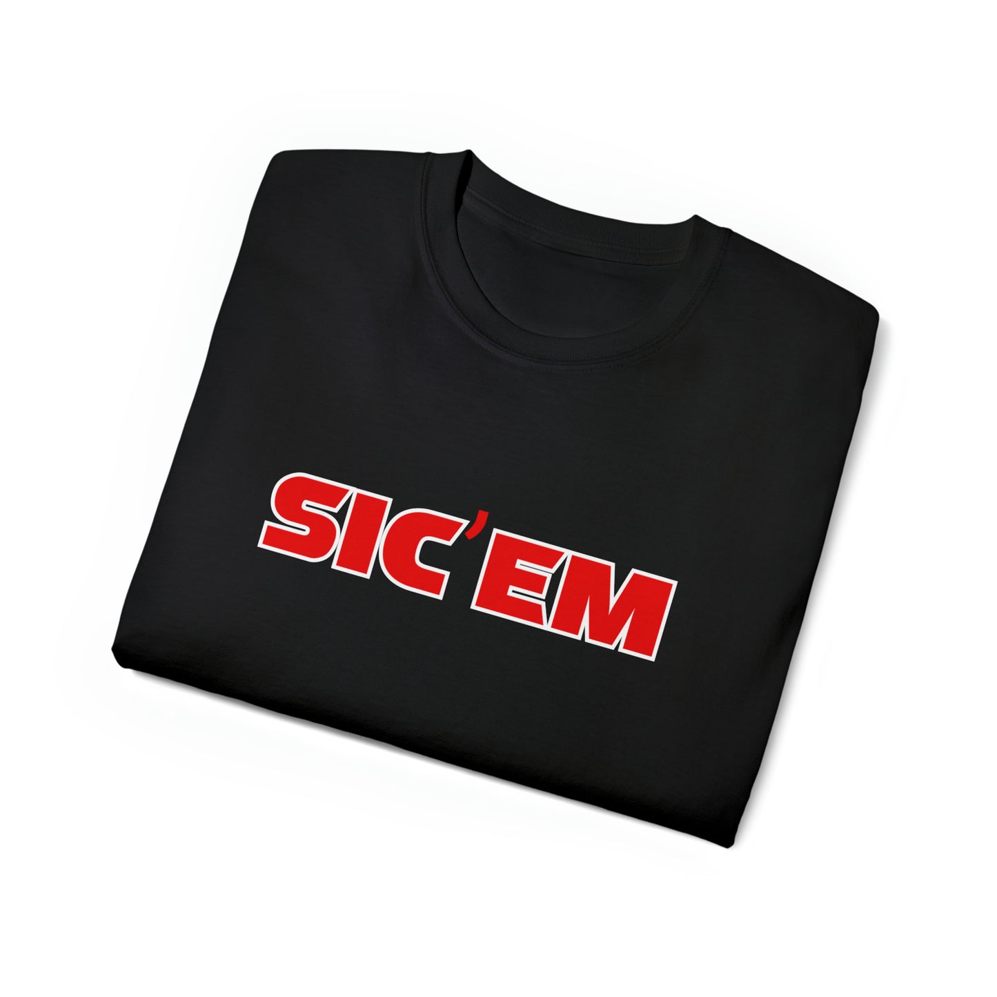 Sic 'Em Black T-Shirt