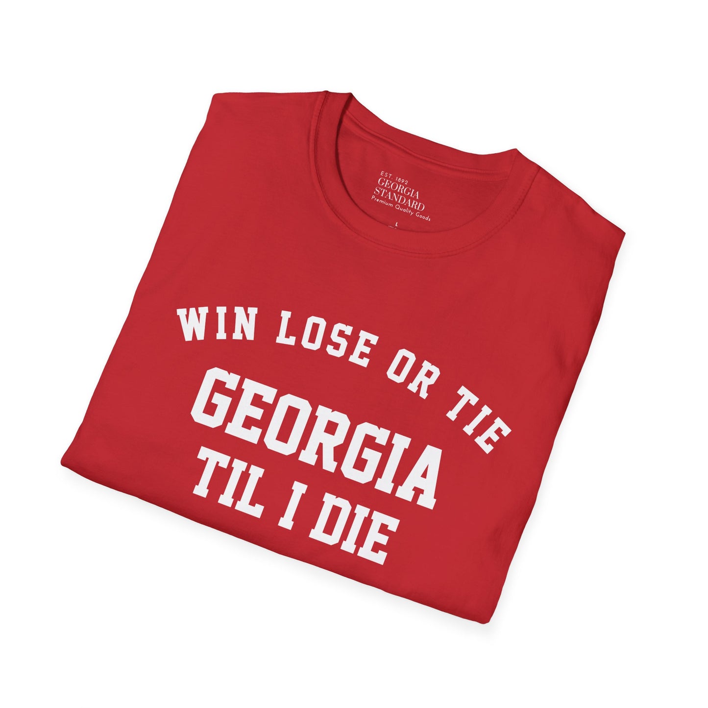 Win or Lose Georgia Tee