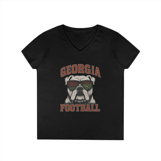 Sunglasses Tee Ladies' V-Neck T-Shirt