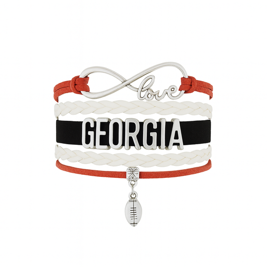 Georgia Game Day Bracelet