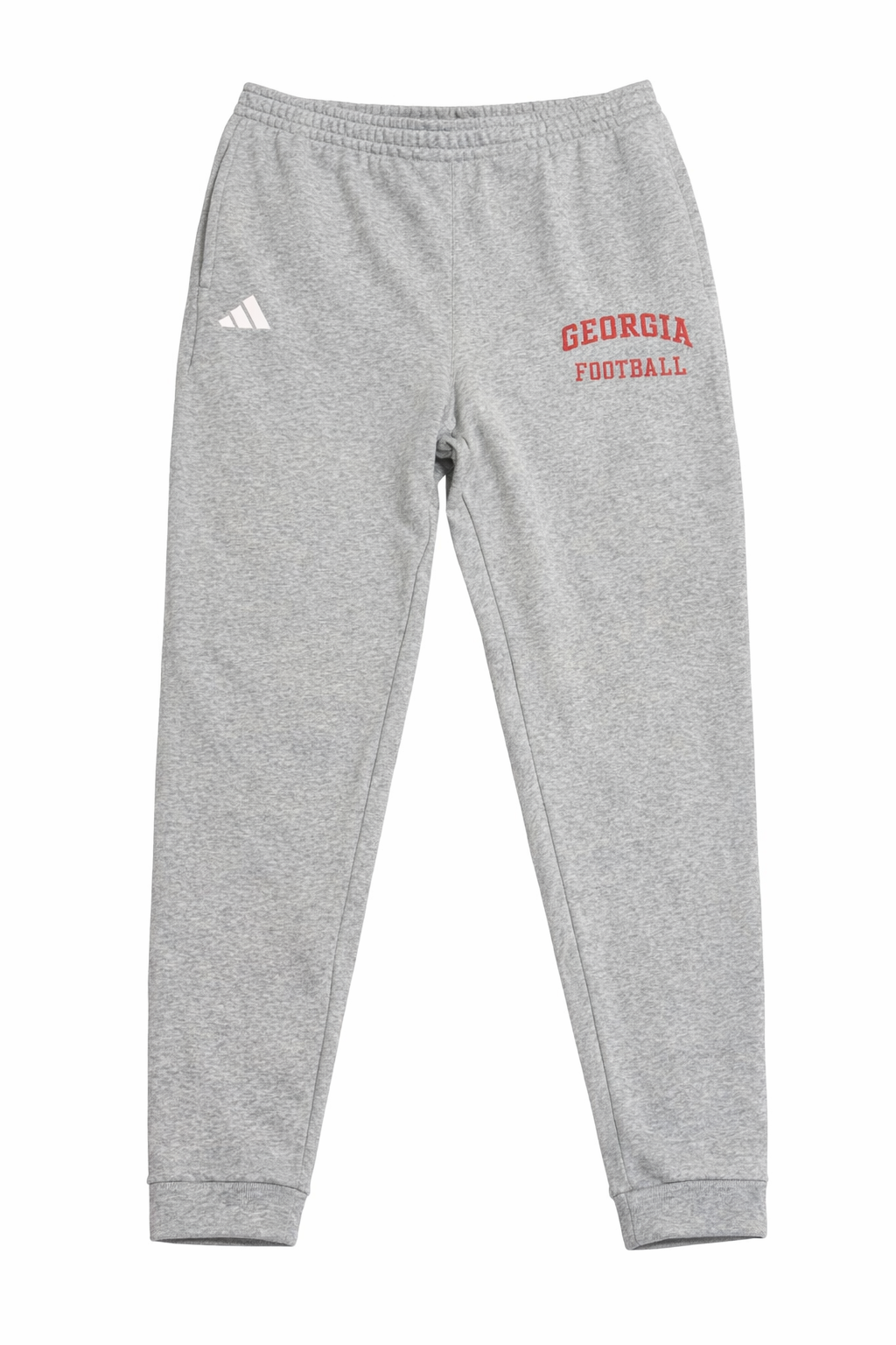 Georgia Football adidas Fleece Jogger Pants – Heather Gray