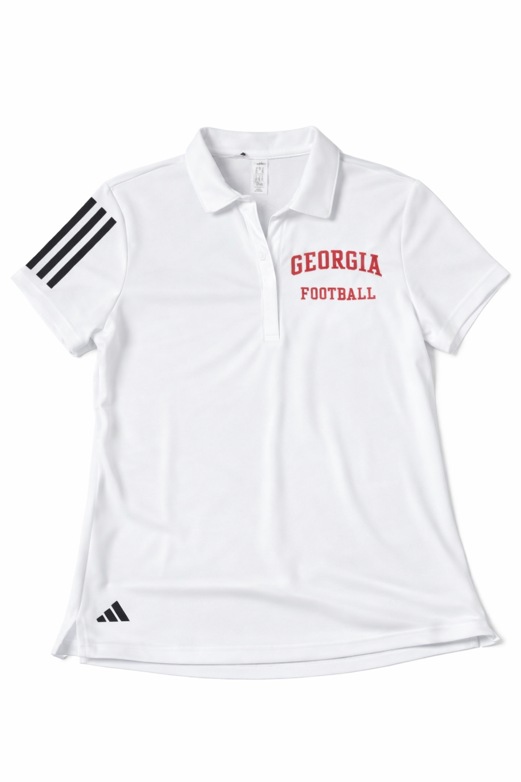 Georgia Football adidas Women’s Performance Polo – White
