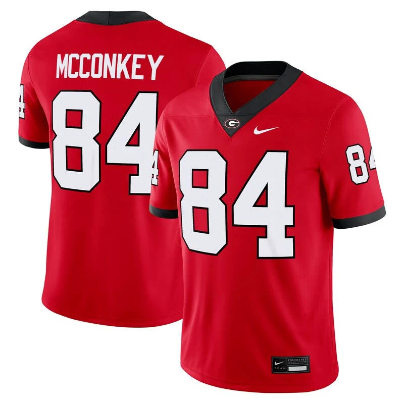 Ladd McConkey #84 Georgia Bulldogs – Fully Stitched Premium Jersey